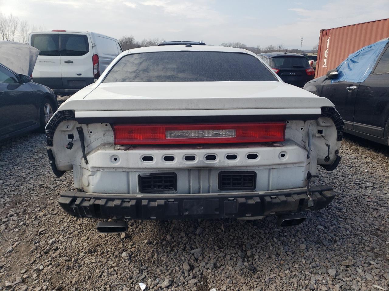 2012 Dodge Challenger VIN 2C3CDYAG6CH176681 Copart auction photo, rear end damage thumbnail 6