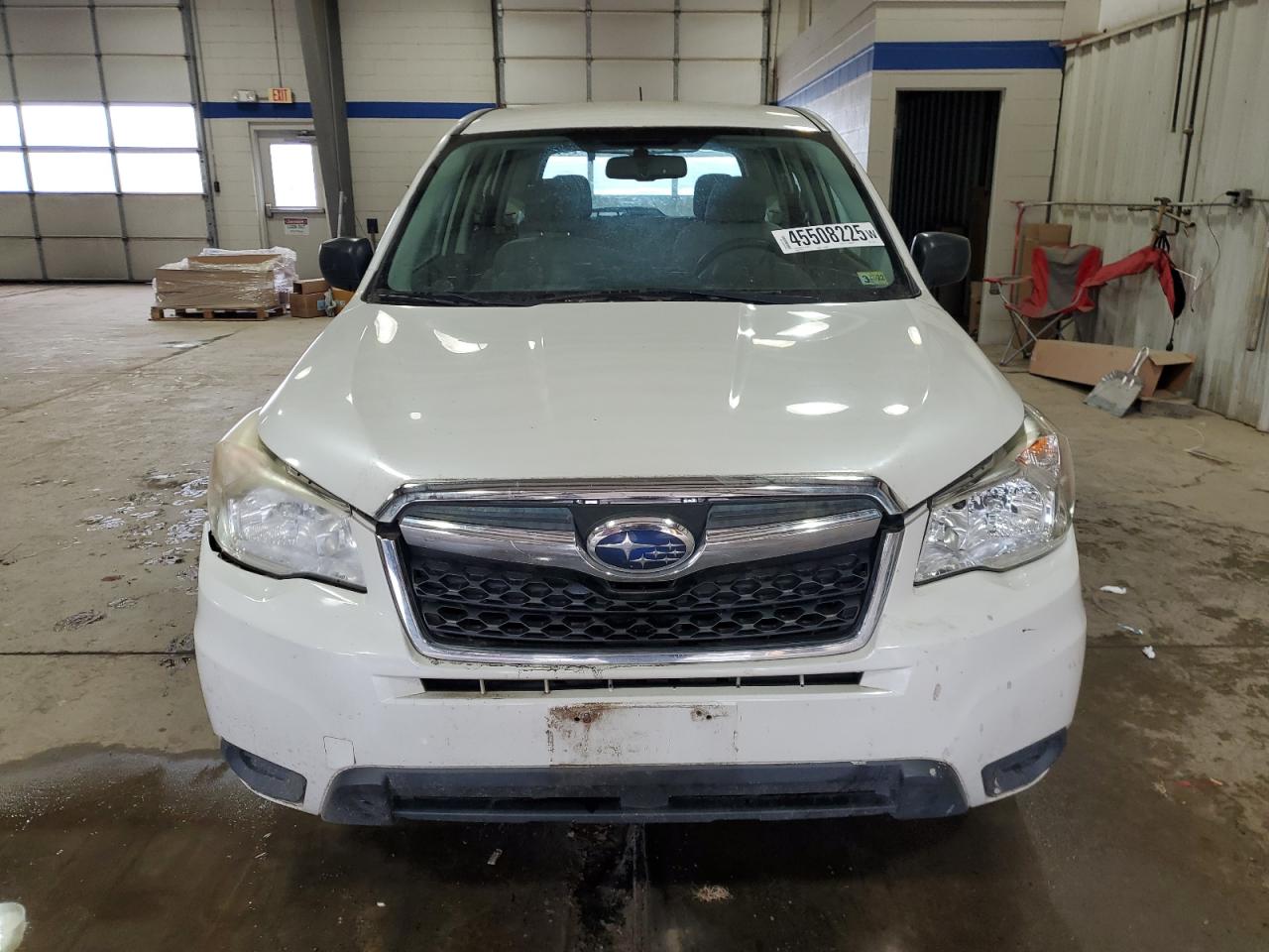 2014 Subaru Forester VIN JF2SJAAC6EH521142 Copart auction photo, front end / mechanical damage thumbnail 5