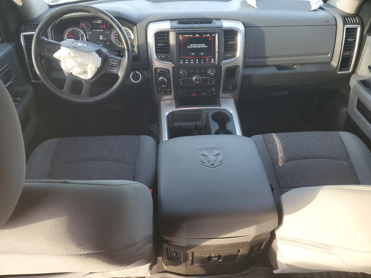 2018 RAM 1500 VIN 1C6RR7LM2JS353826 Copart auction photo, front end damage thumbnail 8
