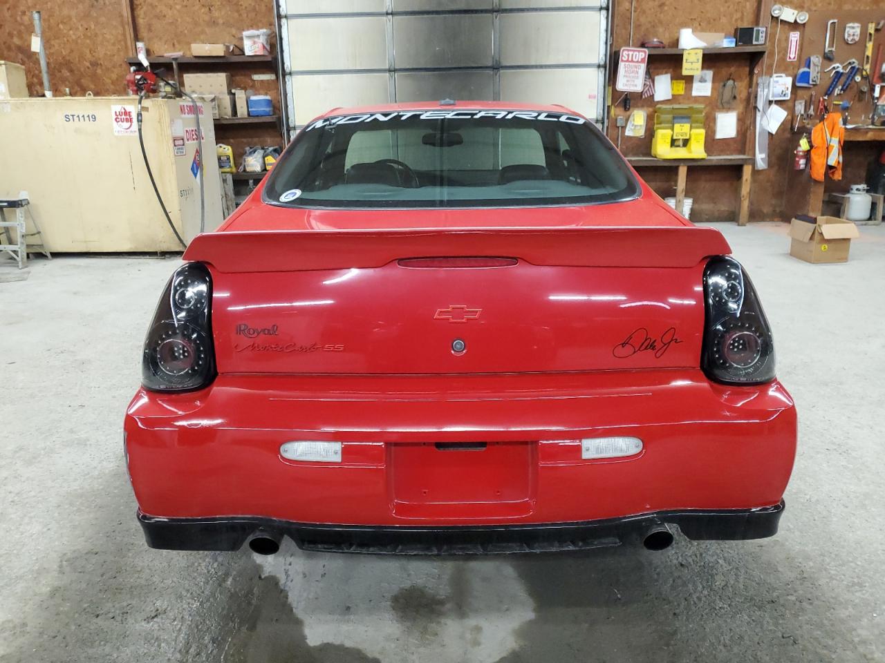 2004 Chevrolet Monte Carlo VIN 2G1WZ151X49374367 Copart auction photo, rear end damage thumbnail 6