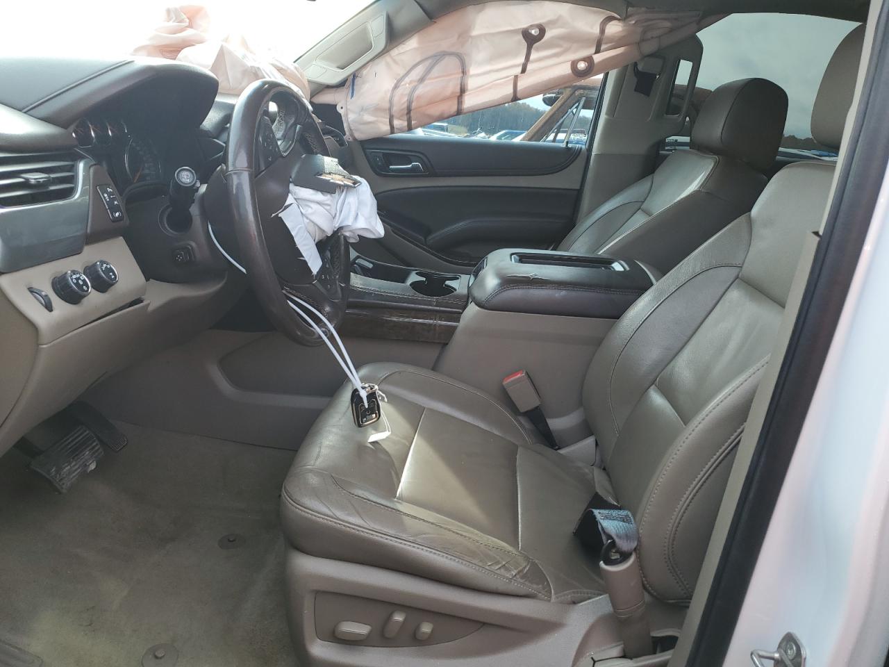 2018 Chevrolet Suburban VIN 1GNSKHKCXJR278532 Copart auction photo, front end damage thumbnail 7