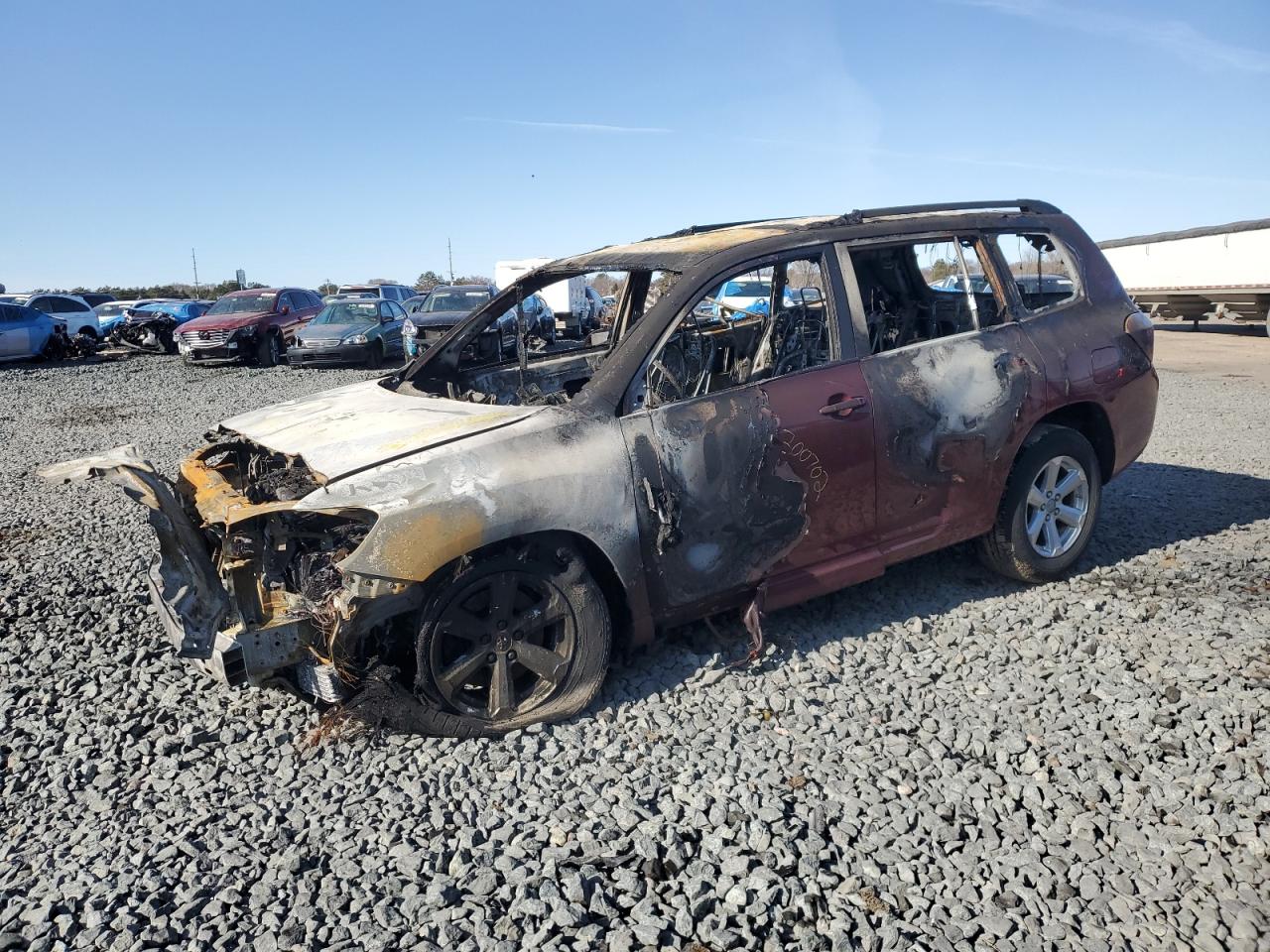 2009 Toyota Highlander VIN JTEDS41A592082363
