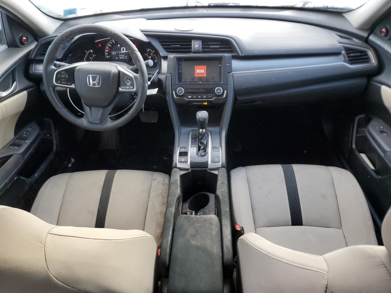 2018 Honda Civic VIN 2HGFC2F53JH531868 Copart auction photo, rear end / side damage thumbnail 8
