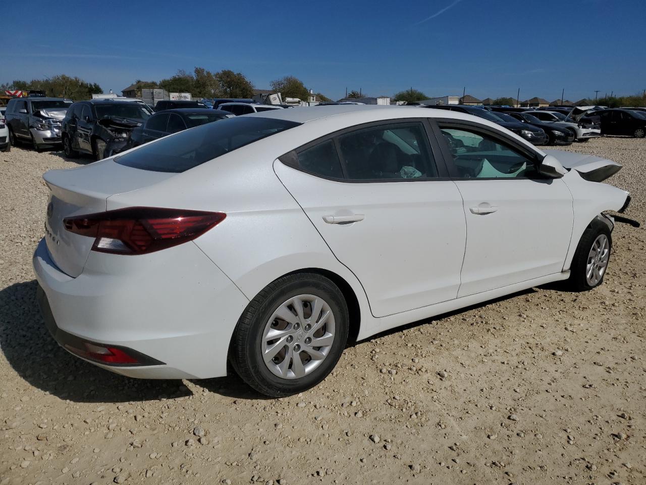 2019 Hyundai Elantra VIN 5NPD74LF2KH493366 Copart auction photo, front end damage thumbnail 3