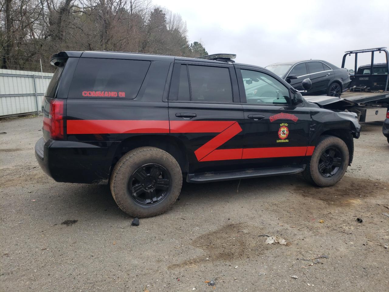 2018 Chevrolet Tahoe VIN 1GNSKFEC3JR276928 Copart auction photo, front end damage thumbnail 3