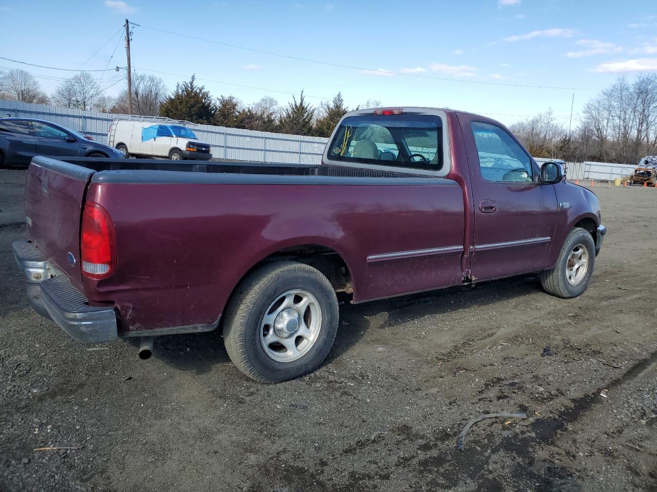 1998 Ford F-150 VIN 2FTZF1722WCA81491 Copart auction photo, side damage thumbnail 3