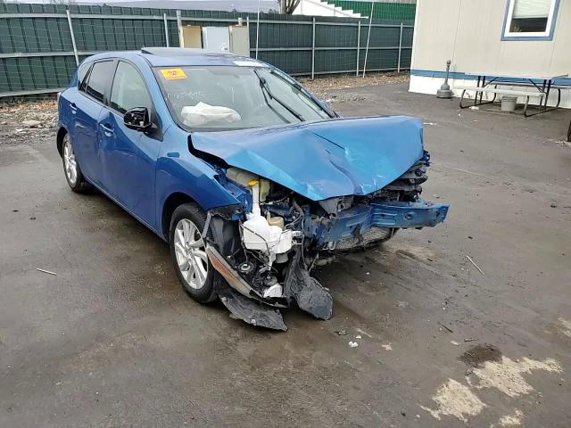 2012 Mazda 3 VIN JM1BL1L87C1661045 Copart auction photo, front end / side damage thumbnail 11