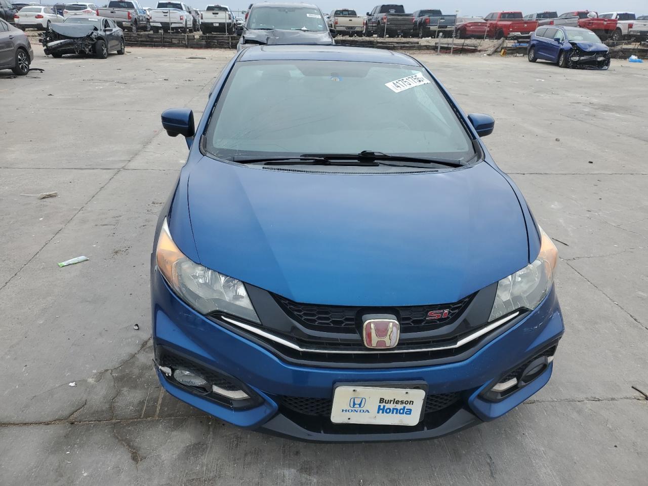 2015 Honda Civic VIN 2HGFG4A58FH704914 Copart auction photo, front end damage thumbnail 5