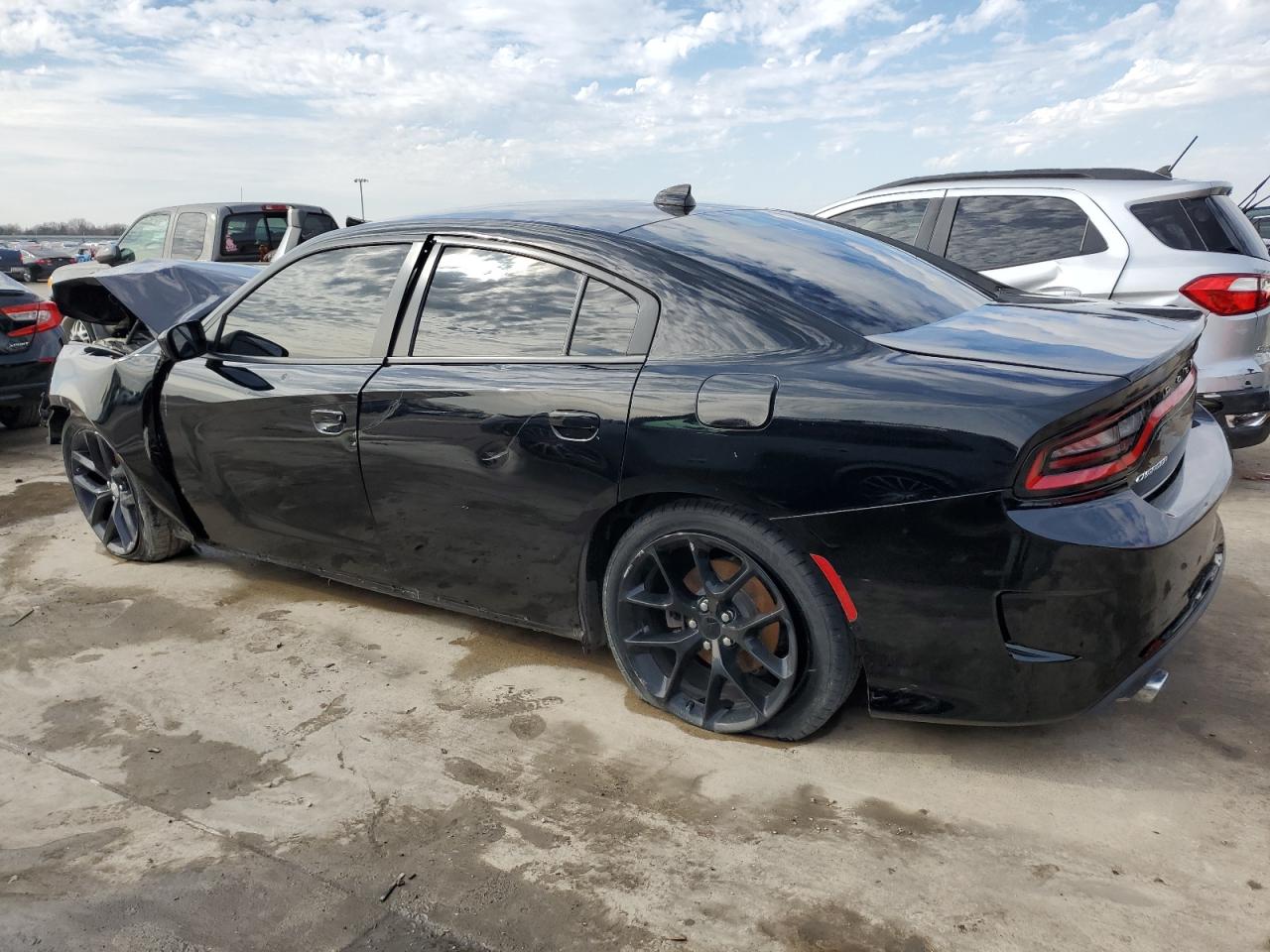 2020 Dodge Charger VIN 2C3CDXHG8LH190288 Copart auction photo, burn / hail damage thumbnail 2
