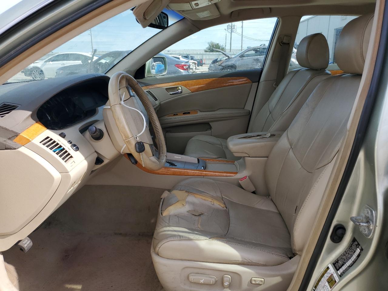 2007 Toyota Avalon VIN 4T1BK36B27U210188 Copart auction photo, front end / rear end damage thumbnail 7