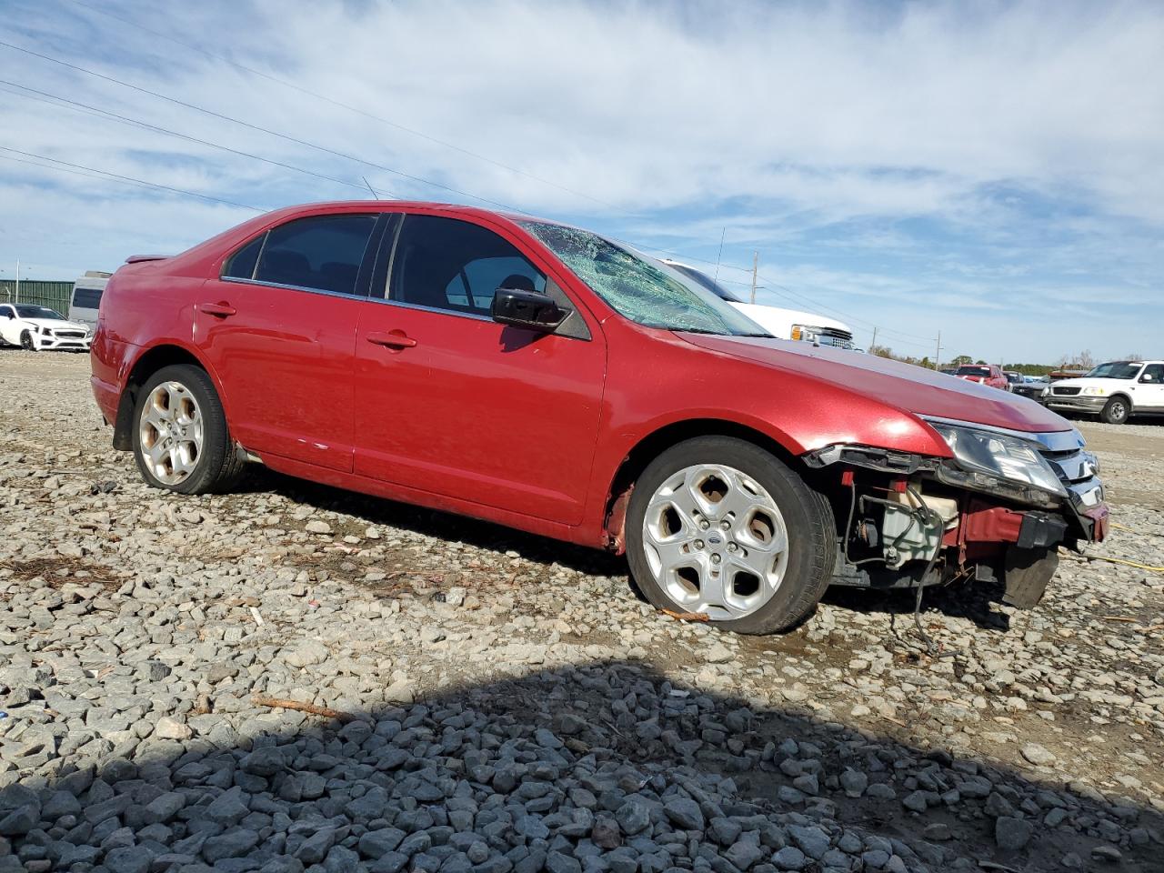 2010 Ford Fusion VIN 3FAHP0HA6AR212985 Copart auction photo, all over damage thumbnail 4