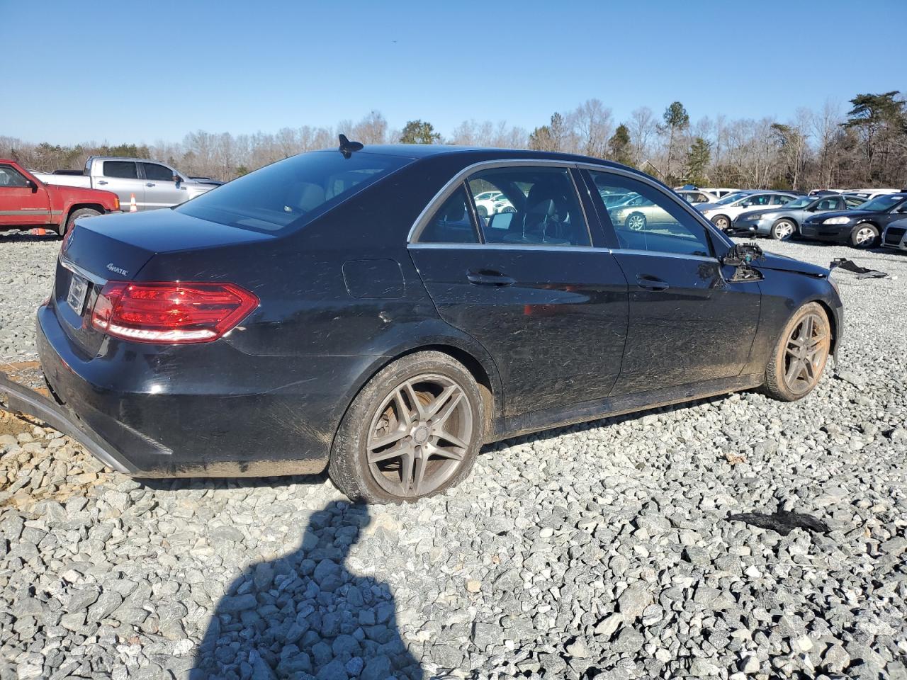 2014 Mercedes-Benz E-klasse VIN WDDHF8JBXEB028311 Copart auction photo, all over damage thumbnail 3