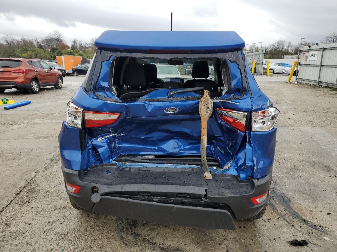 2020 Ford EcoSport VIN MAJ3S2GE5LC353640 Copart auction photo, rear end damage thumbnail 6