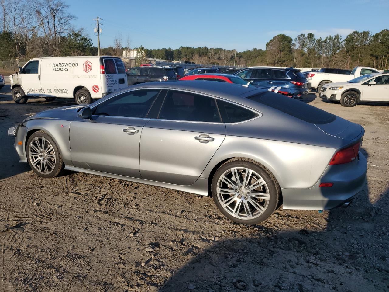 2014 Audi A7 VIN WAU2GAFC3EN080932 Copart auction photo, front end damage thumbnail 2