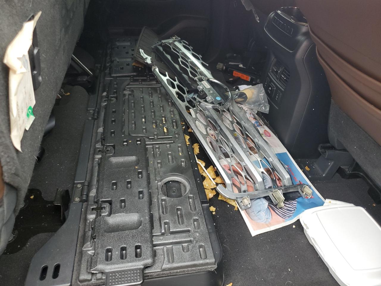 2017 Nissan Titan VIN 1N6AA1E62HN569285 Copart auction photo, front end damage thumbnail 13