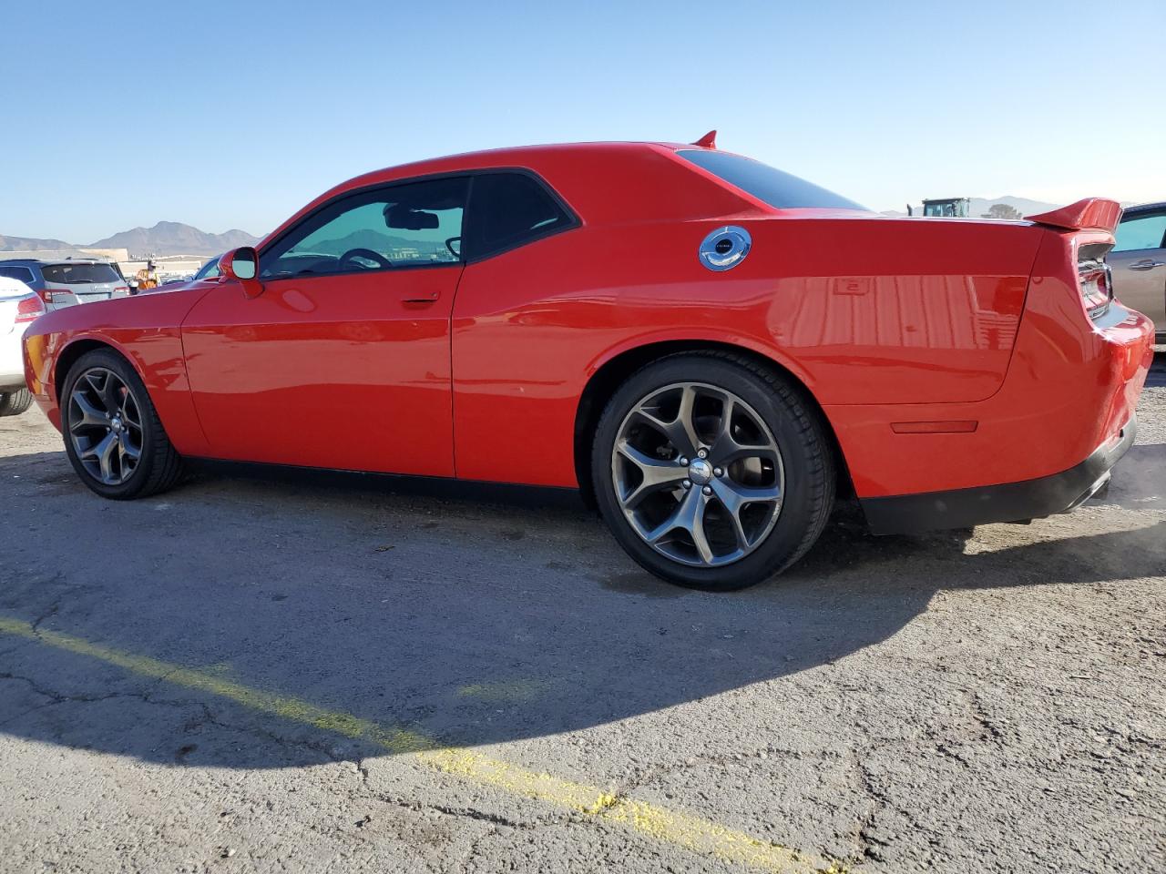 2015 Dodge Challenger VIN 2C3CDZBG1FH912841 Copart auction photo, side damage thumbnail 2