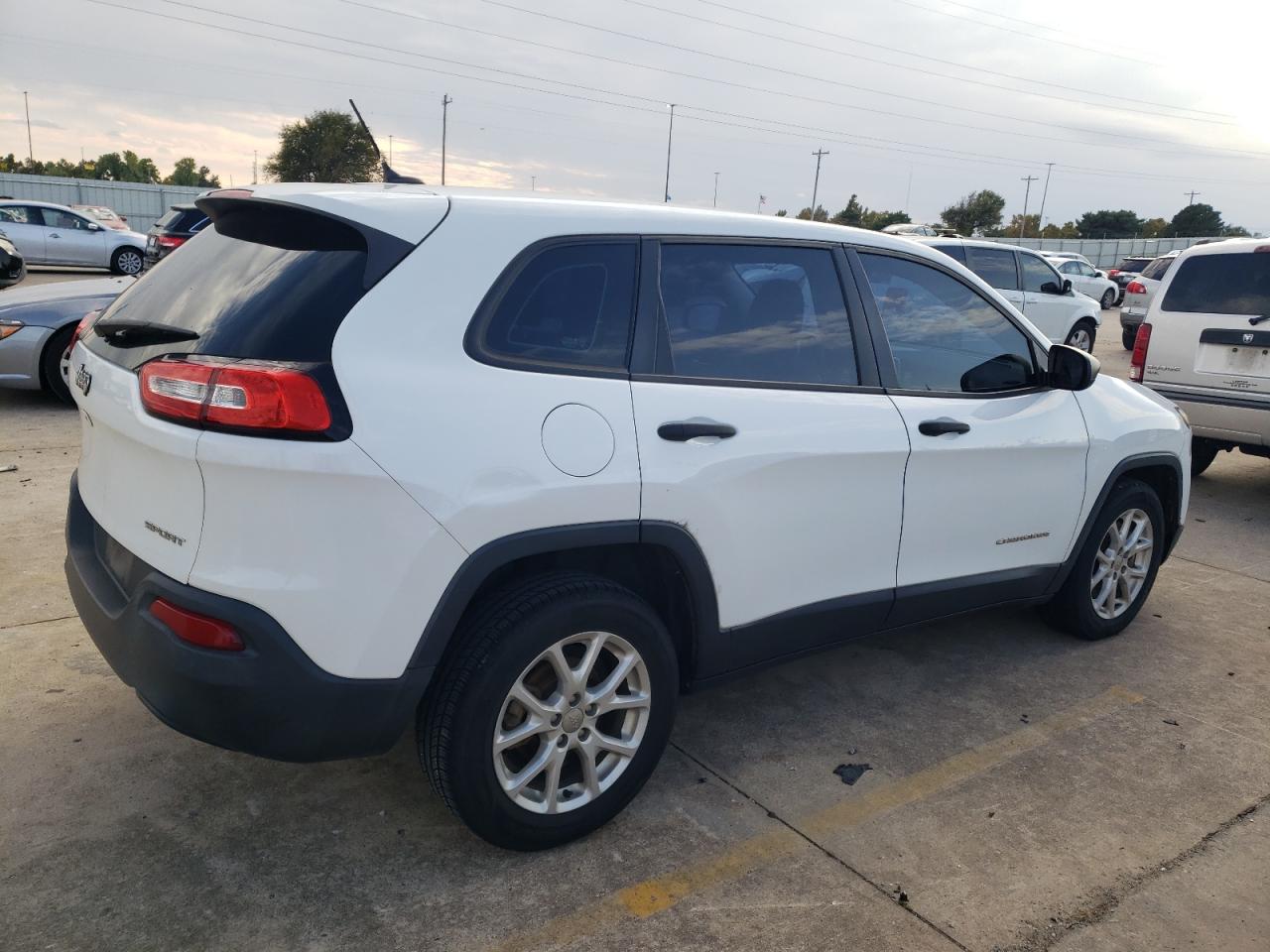 2014 Jeep Grand Cherokee VIN 1C4PJLAB8EW143506 Copart auction photo, front end damage thumbnail 3