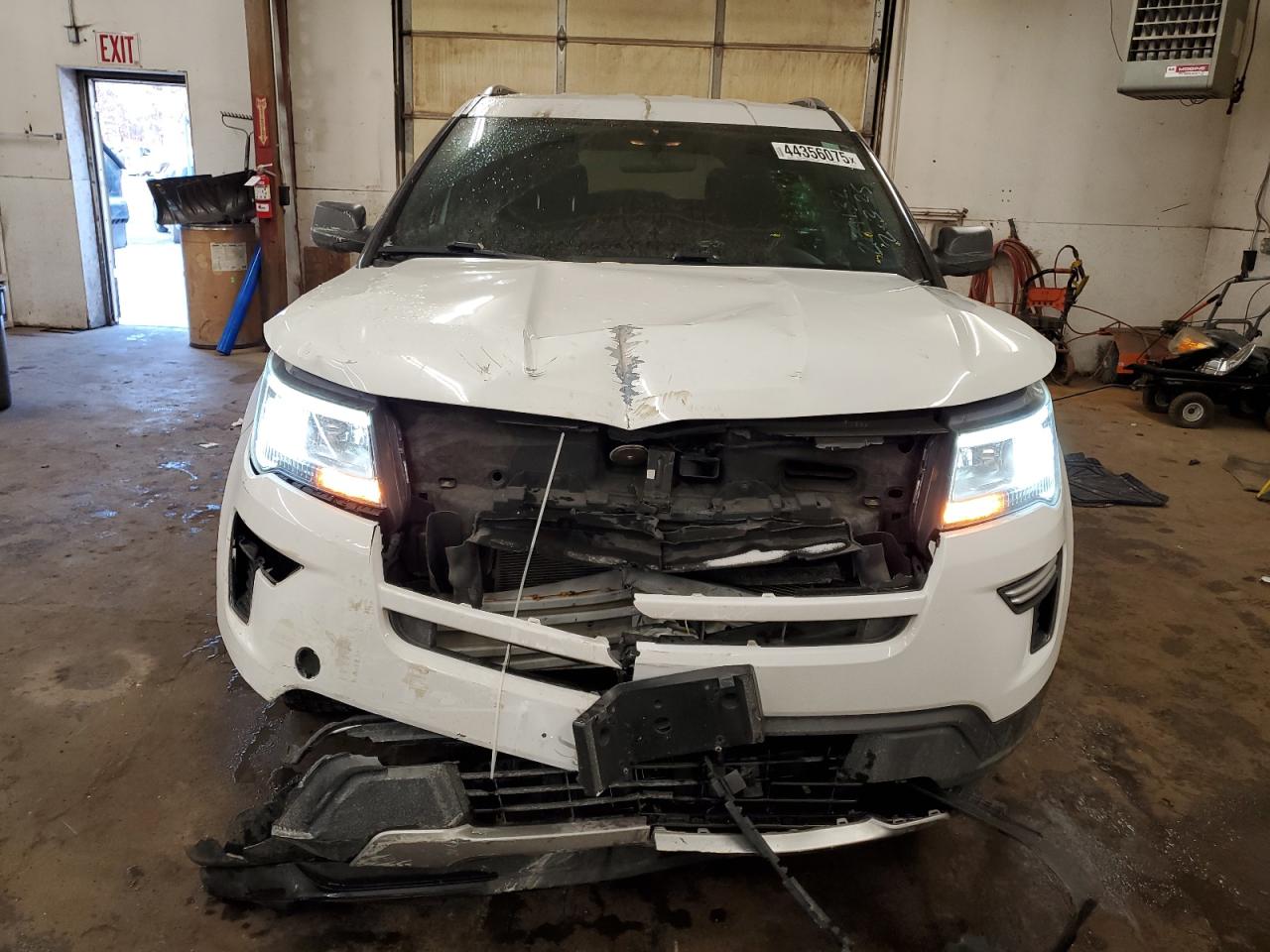 2018 Ford Explorer VIN 1FM5K8D8XJGA53159 Copart auction photo, front end damage thumbnail 5