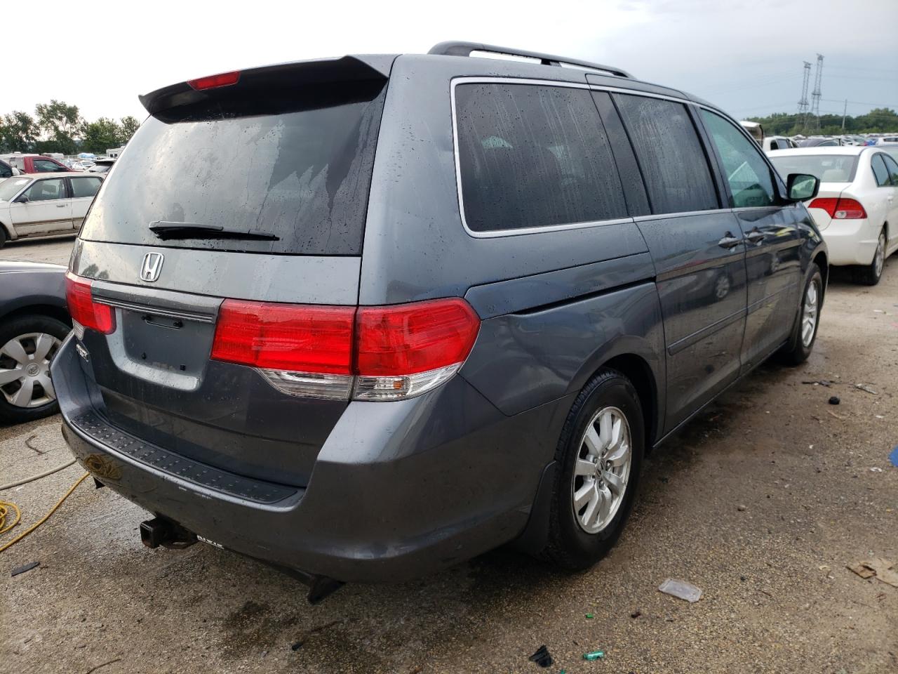2010 Honda Odyssey VIN 5FNRL3H47AB081315 Copart auction photo, front end damage thumbnail 3