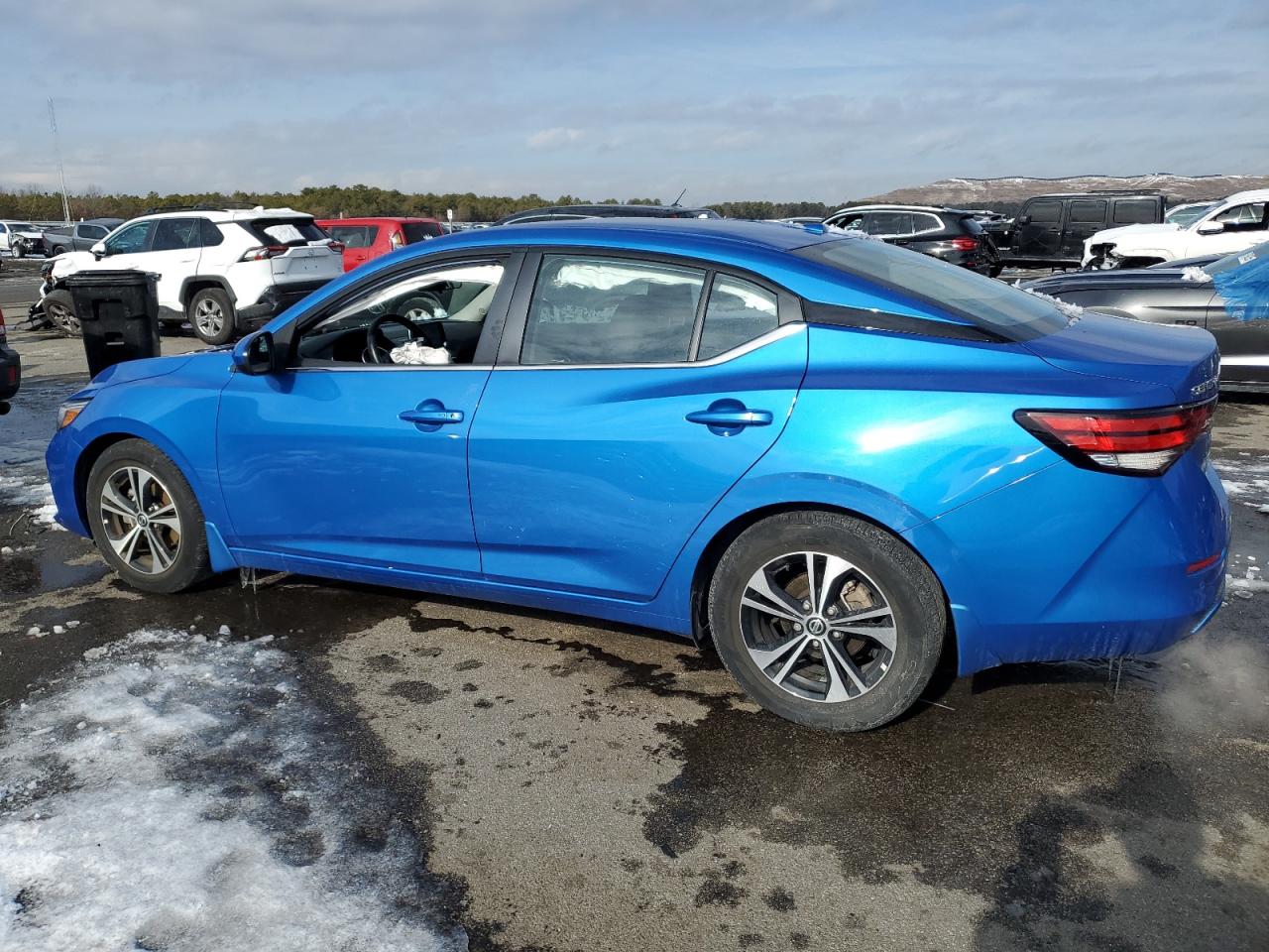 2022 Nissan Sentra VIN 3N1AB8CV4NY245310 Copart auction photo, front end damage thumbnail 2