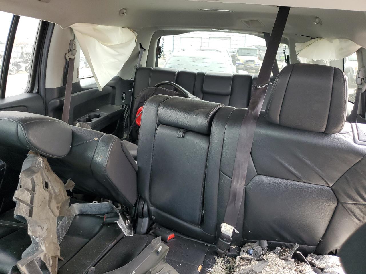 2012 Honda Pilot VIN 5FNYF3H57CB014373 Copart auction photo, all over damage thumbnail 10