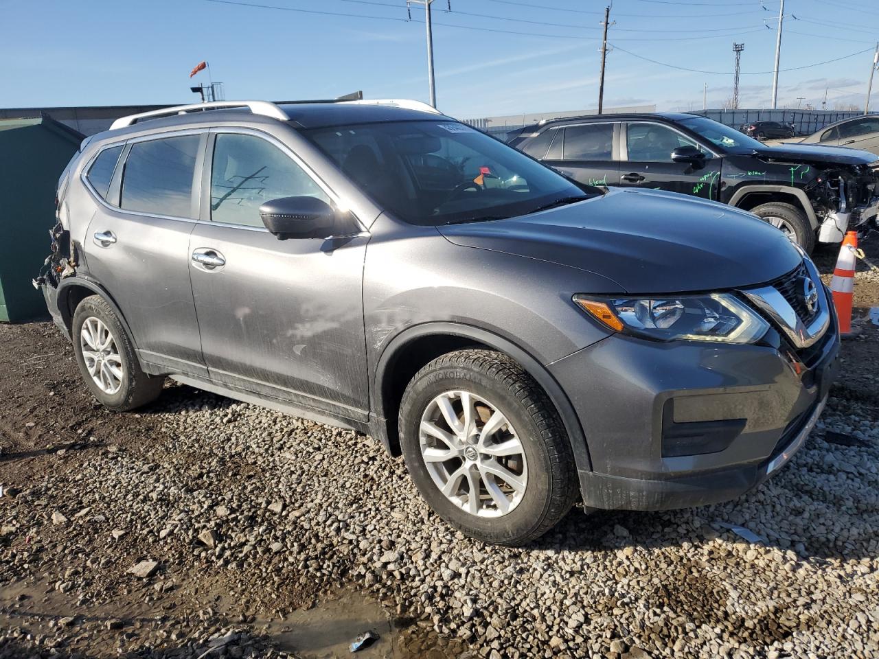 2017 Nissan Rogue VIN 5N1AT2MVXHC730761 Copart auction photo, rear end damage thumbnail 4