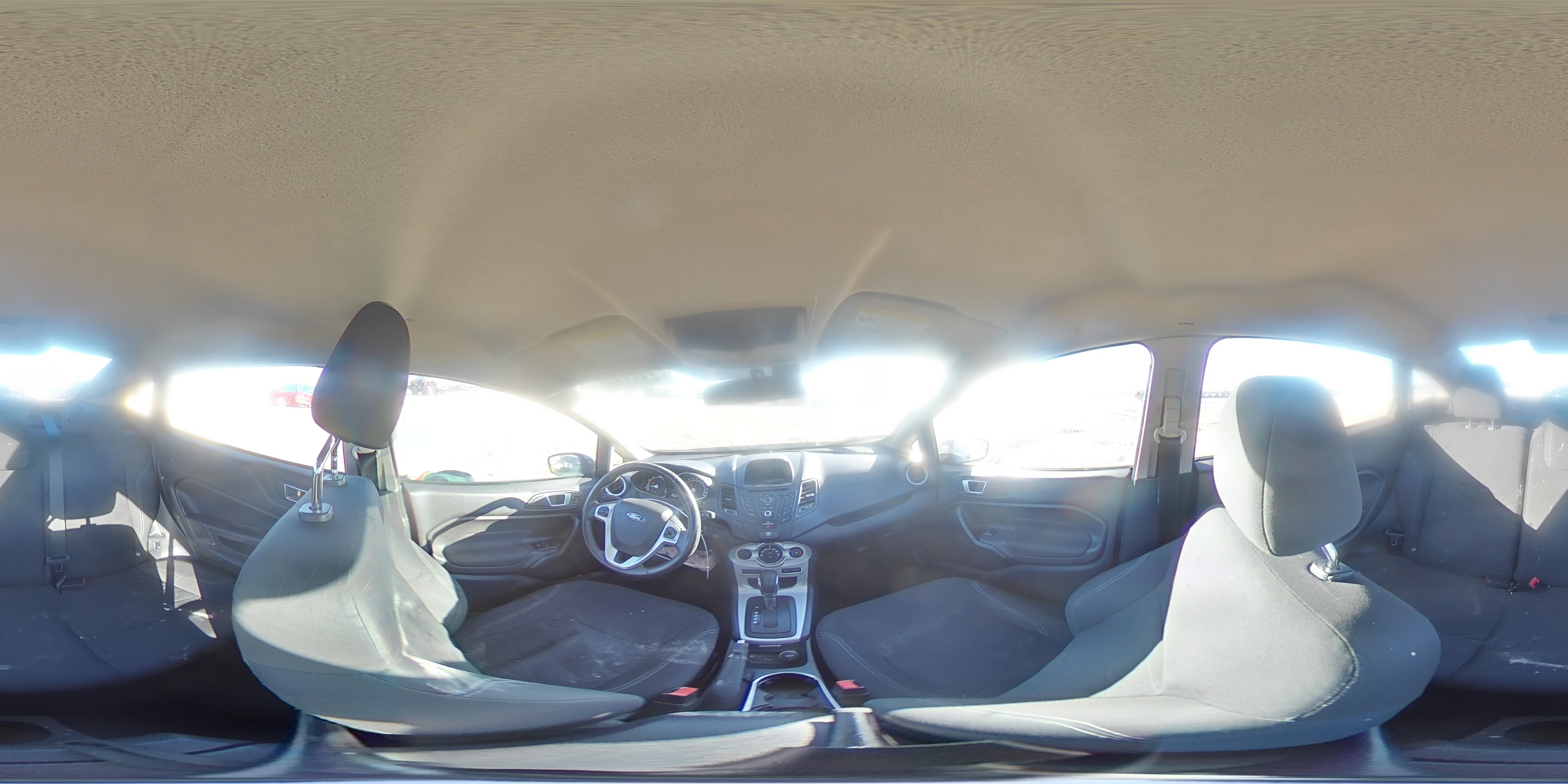 2016 Ford Fiesta VIN 3FADP4BJ9GM138899 Copart auction photo, front end / undercarriage damage thumbnail 13