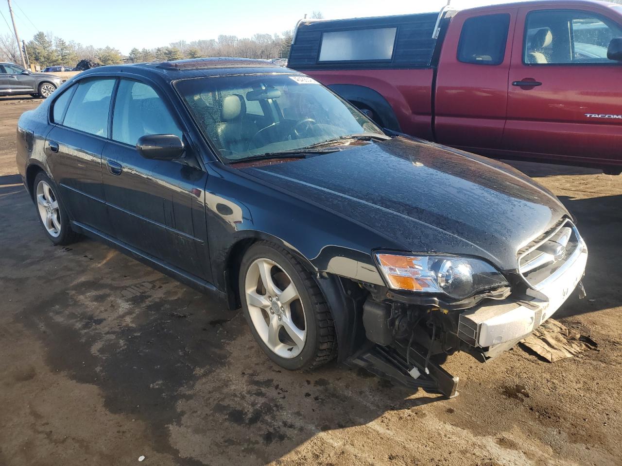 2006 Subaru Legacy VIN 4S3BL626067202583 Copart auction photo, front end damage thumbnail 4