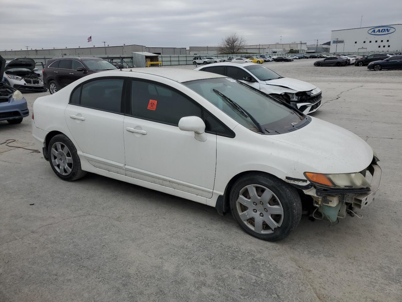 2008 Honda Civic VIN 1HGFA16558L014889 Copart auction photo, biohazard/chemical / front end damage thumbnail 4