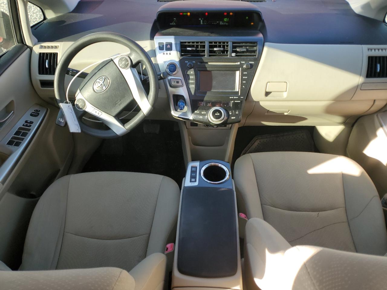 2014 Toyota Prius VIN JTDZN3EUXEJ002376 Copart auction photo, rear end damage thumbnail 8