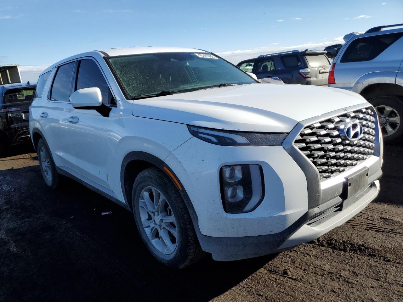 2020 Hyundai Palisade VIN KM8R1DHE7LU051502 Copart auction photo, rear end damage thumbnail 4
