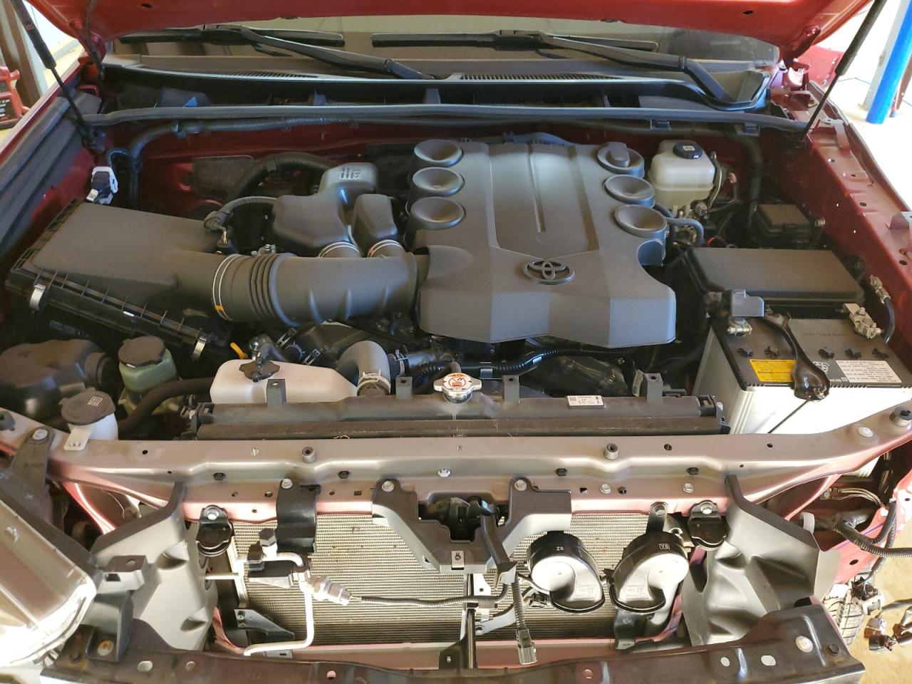 2021 Toyota 4Runner VIN JTEKU5JR3M5846246 Copart auction photo, front end / rear end damage thumbnail 12