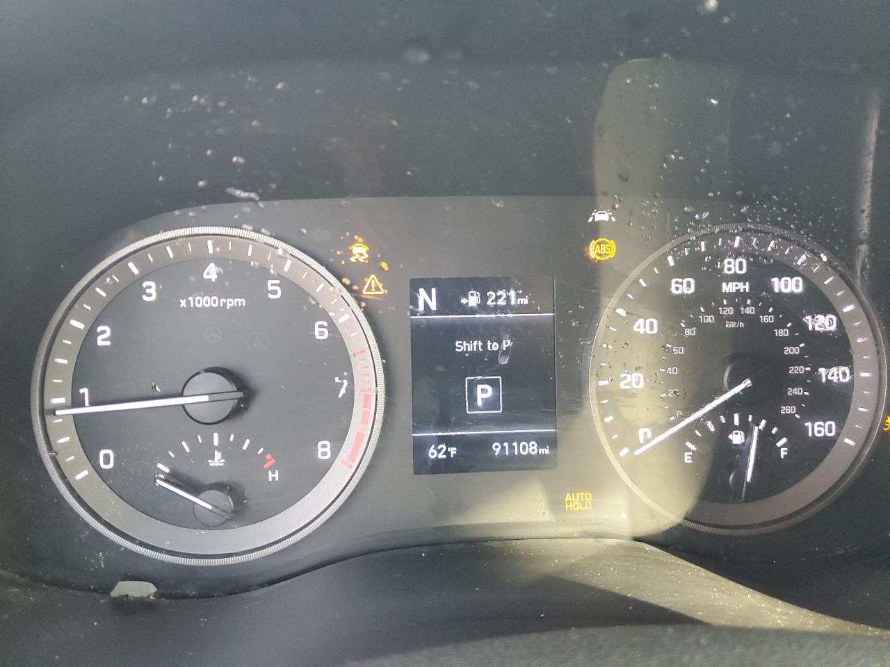 2019 Hyundai Tucson VIN KM8J33AL1KU947562 Copart auction photo, rear end damage thumbnail 9