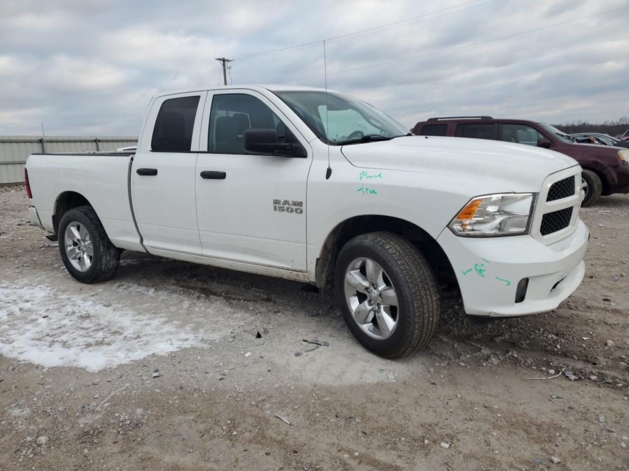 2018 RAM 1500 VIN 1C6RR7FG9JS320537 Copart auction photo, front end / rear end damage thumbnail 4
