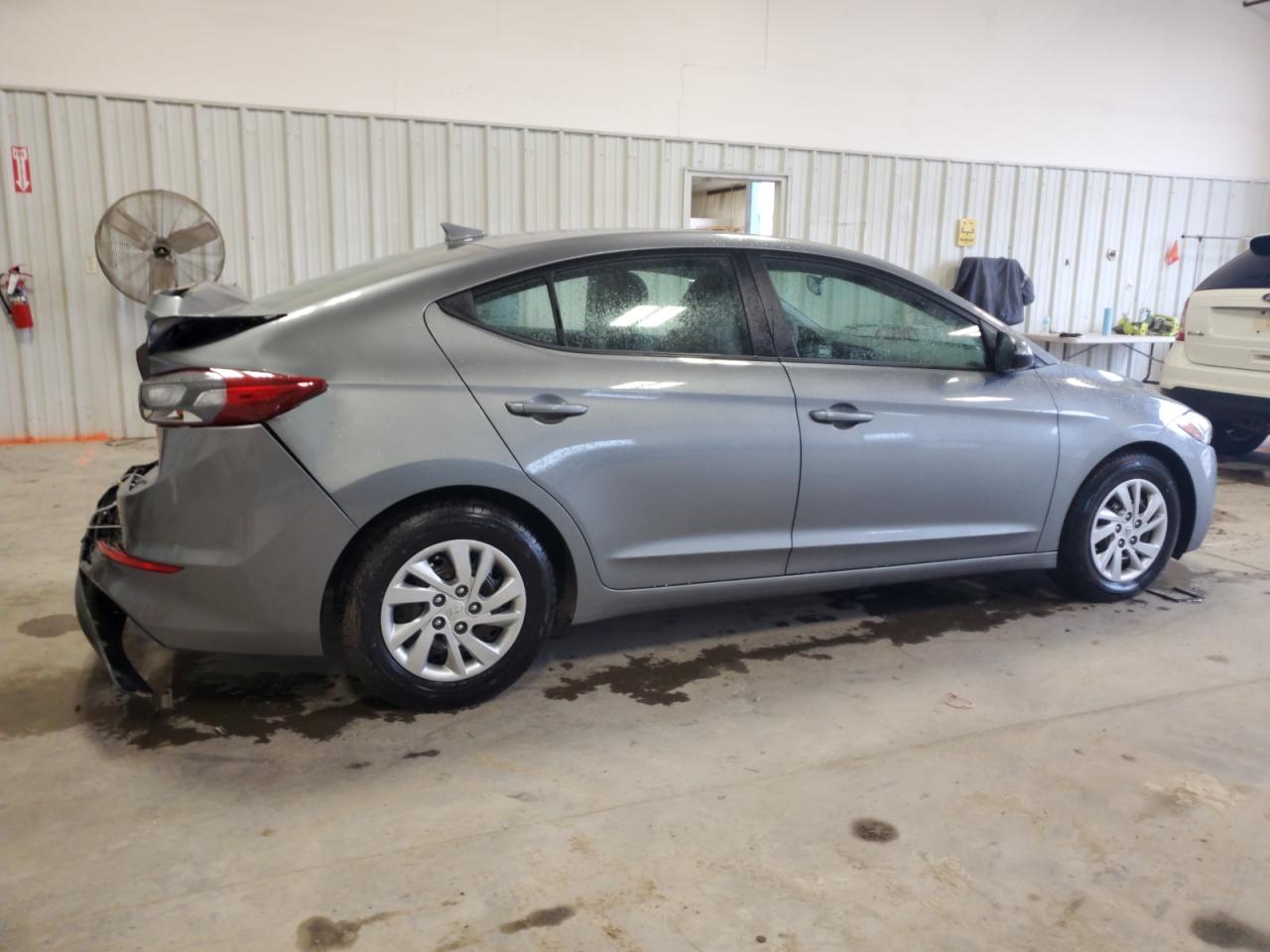 2017 Hyundai Elantra VIN KMHD74LF7HU385237 Copart auction photo, rear end / minor dent/scratches damage thumbnail 3