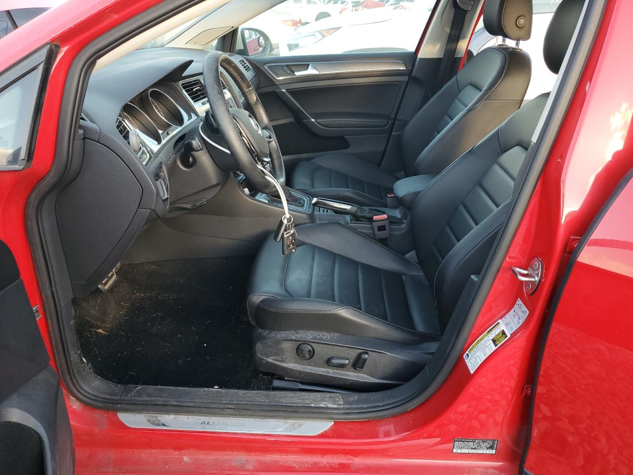 2017 Volkswagen Golf VIN 3VWH17AU9HM541077 Copart auction photo, mechanical damage thumbnail 7
