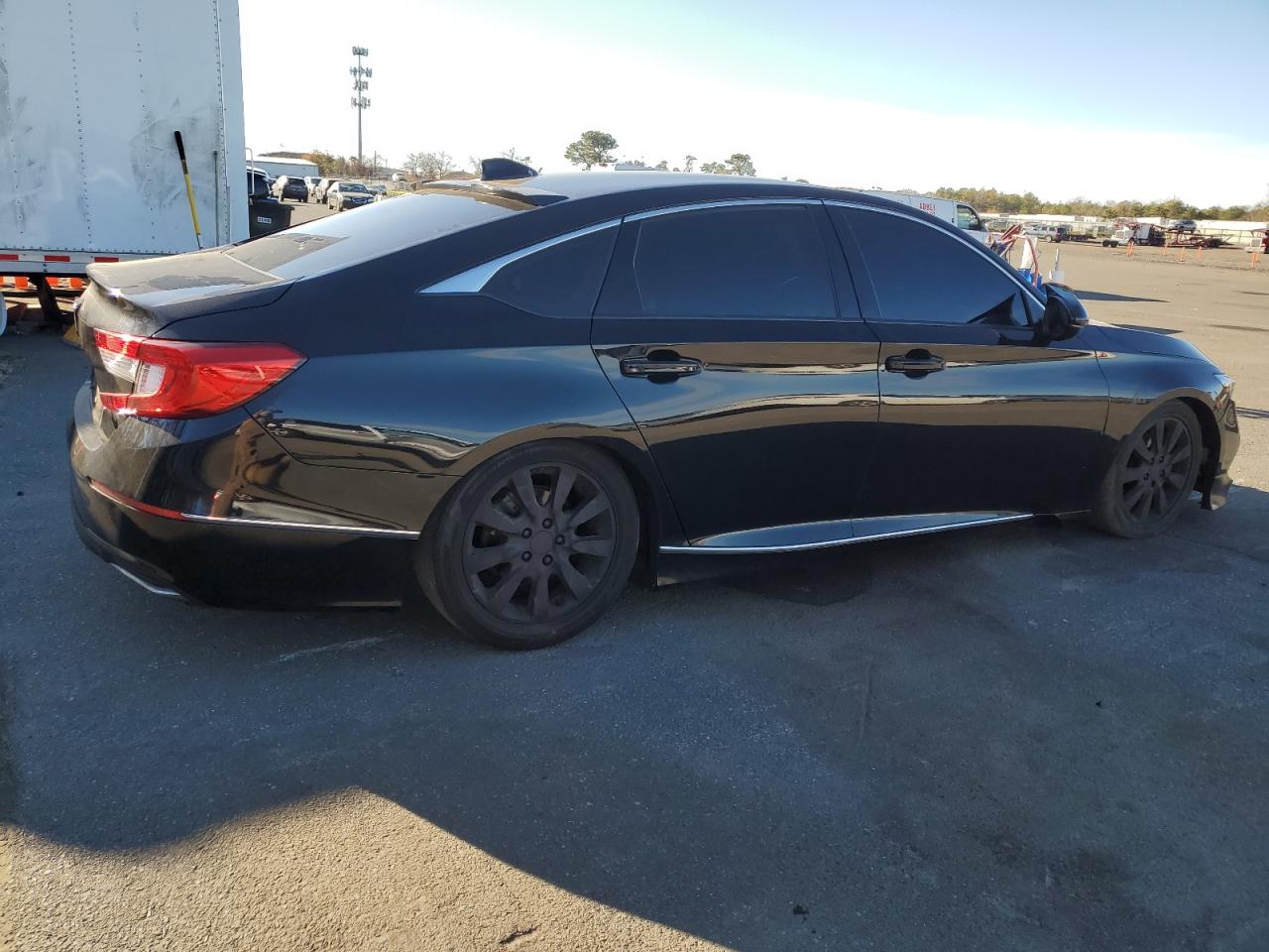 2020 Honda Accord VIN 1HGCV1F55LA071606 Copart auction photo, side / minor dent/scratches damage thumbnail 3