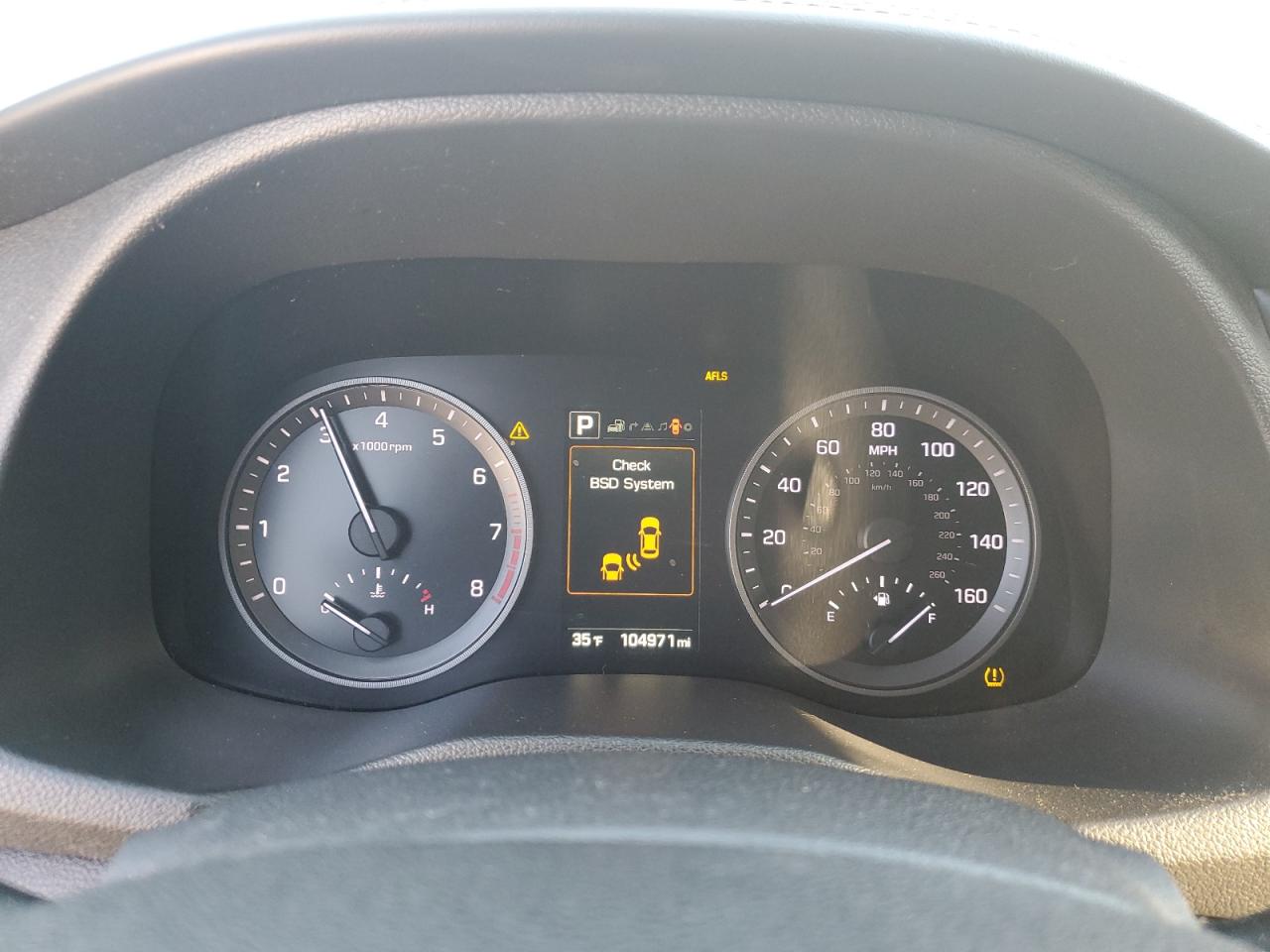 2016 Hyundai Tucson VIN KM8J33A25GU185139 Copart auction photo, all over / mechanical damage thumbnail 9