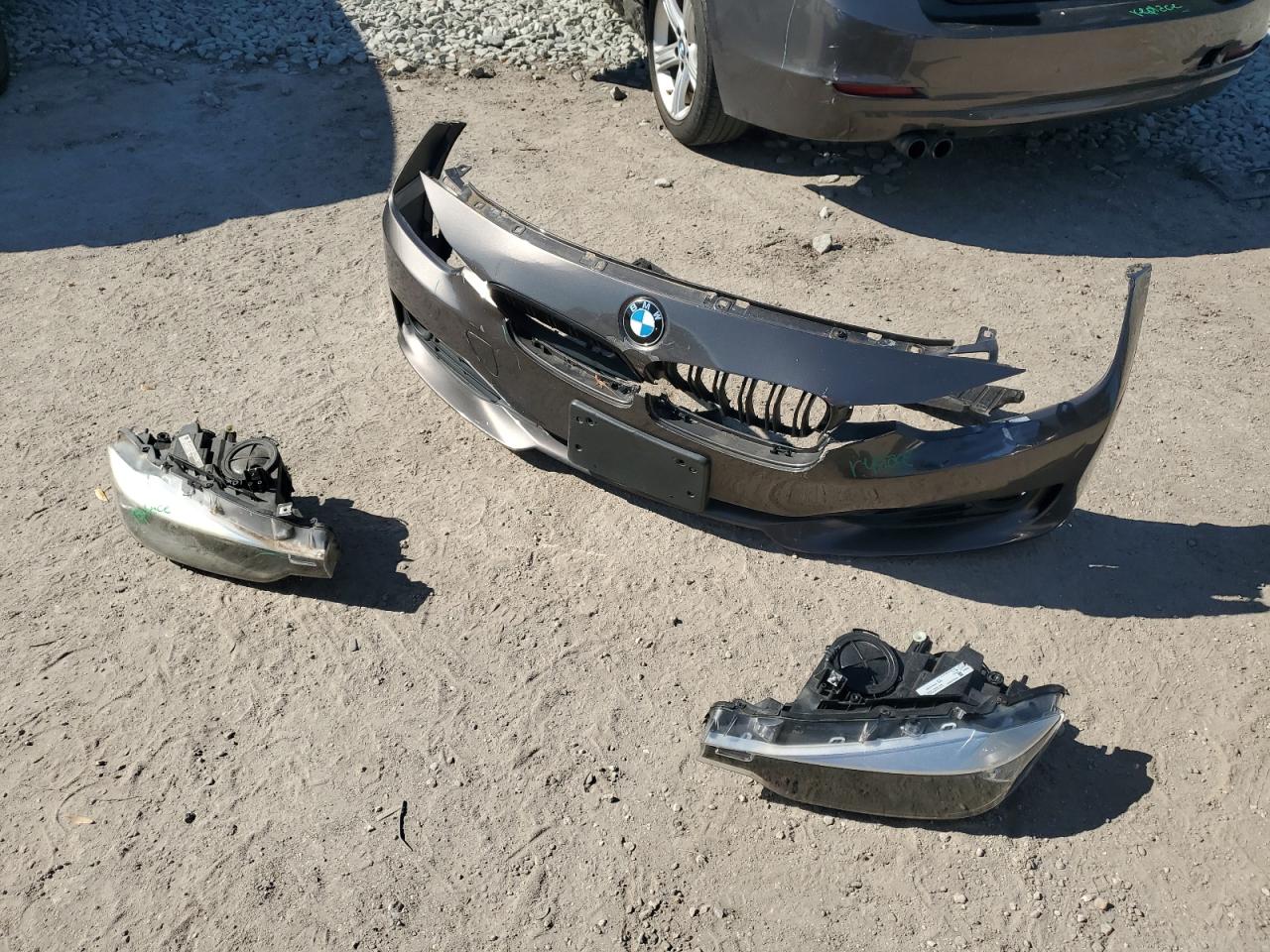 2012 BMW 3er VIN WBA3A5C52CF347519 Copart auction photo, front end / rear end damage thumbnail 12