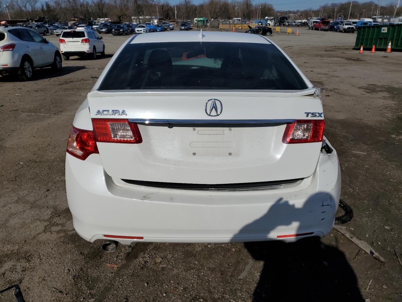 2012 Acura TSX VIN JH4CU2F66CC021056 Copart auction photo, front end / rear end damage thumbnail 6