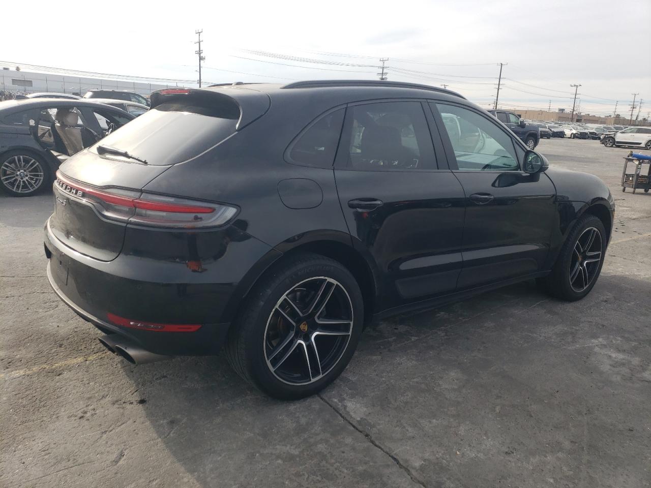 2021 Porsche Macan VIN WP1AB2A54MLB36204 Copart auction photo, all over damage thumbnail 3