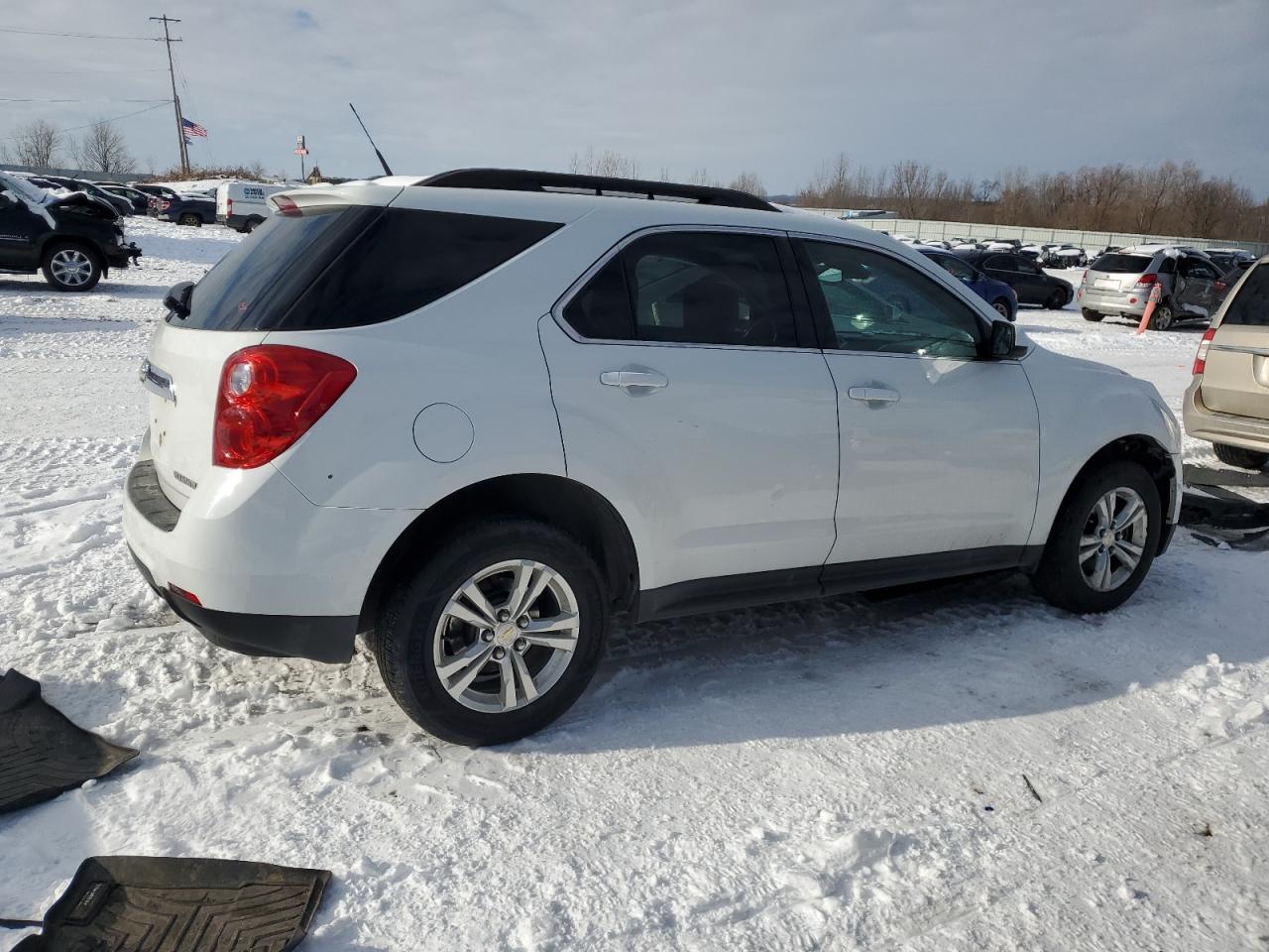 2013 Chevrolet Equinox VIN 2GNFLNEK7D6101856 Copart auction photo, front end damage thumbnail 3