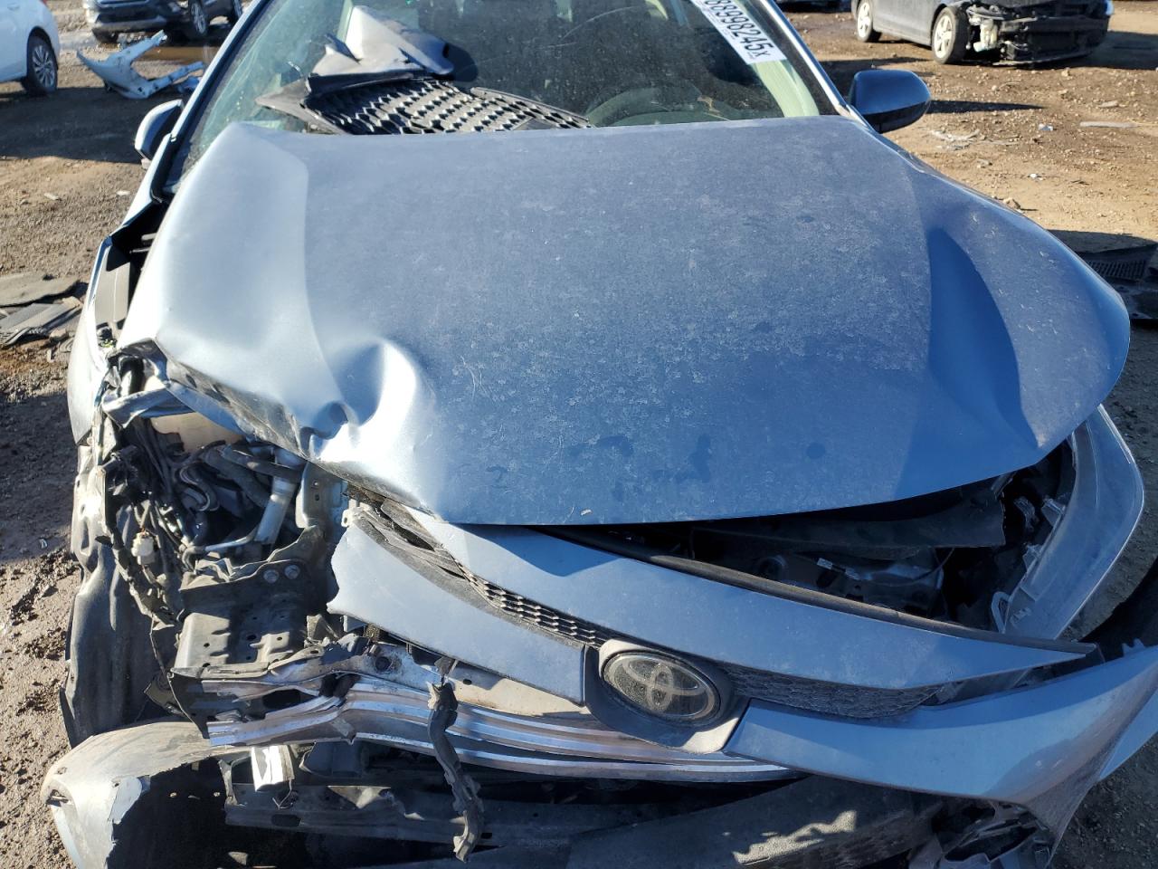 2021 Toyota Corolla VIN 5YFEPMAE3MP223793 Copart auction photo, front end damage thumbnail 12