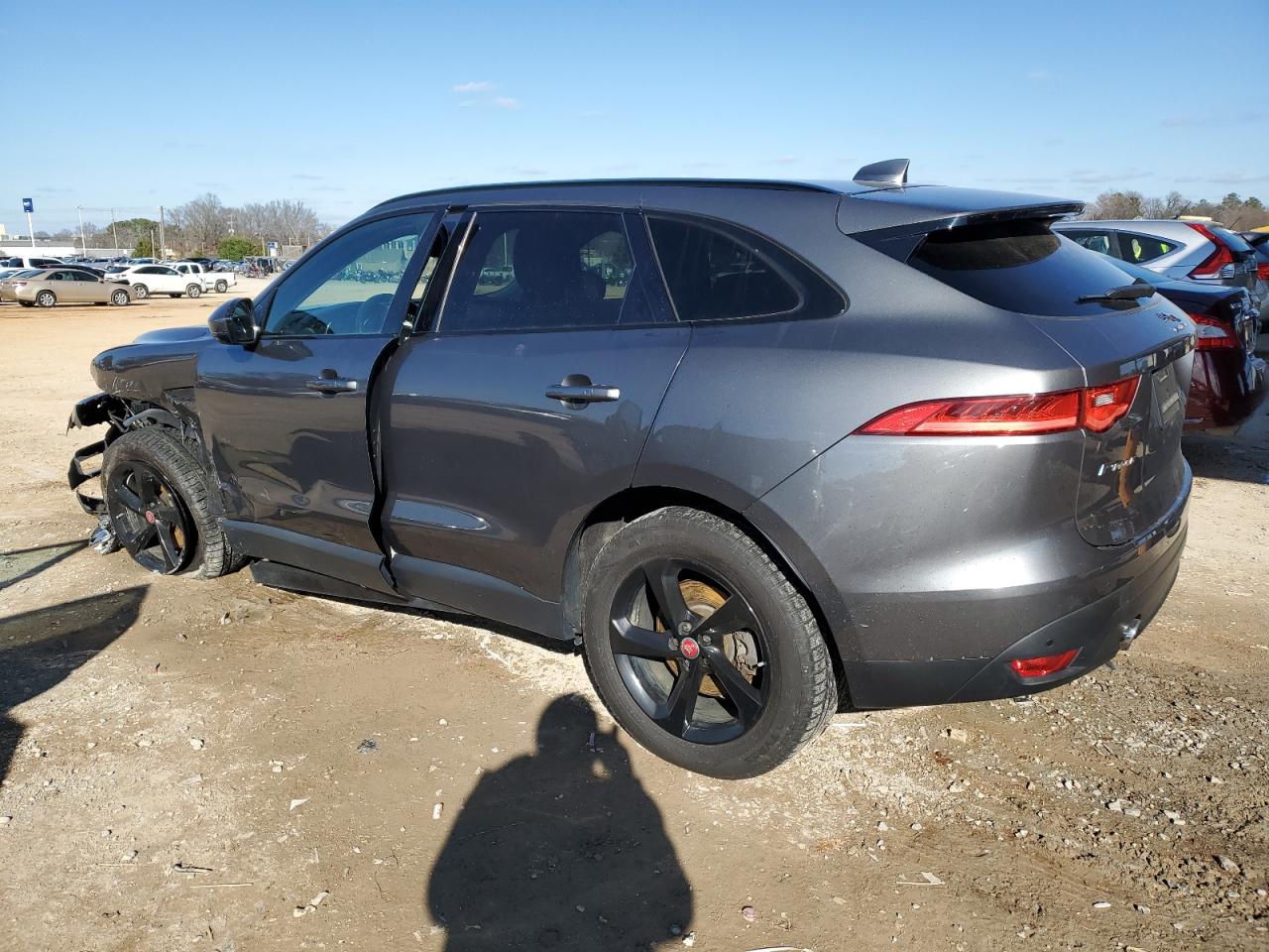 2017 Jaguar F-Pace VIN SADCK2BV7HA497070 Copart auction photo, front end / side damage thumbnail 2