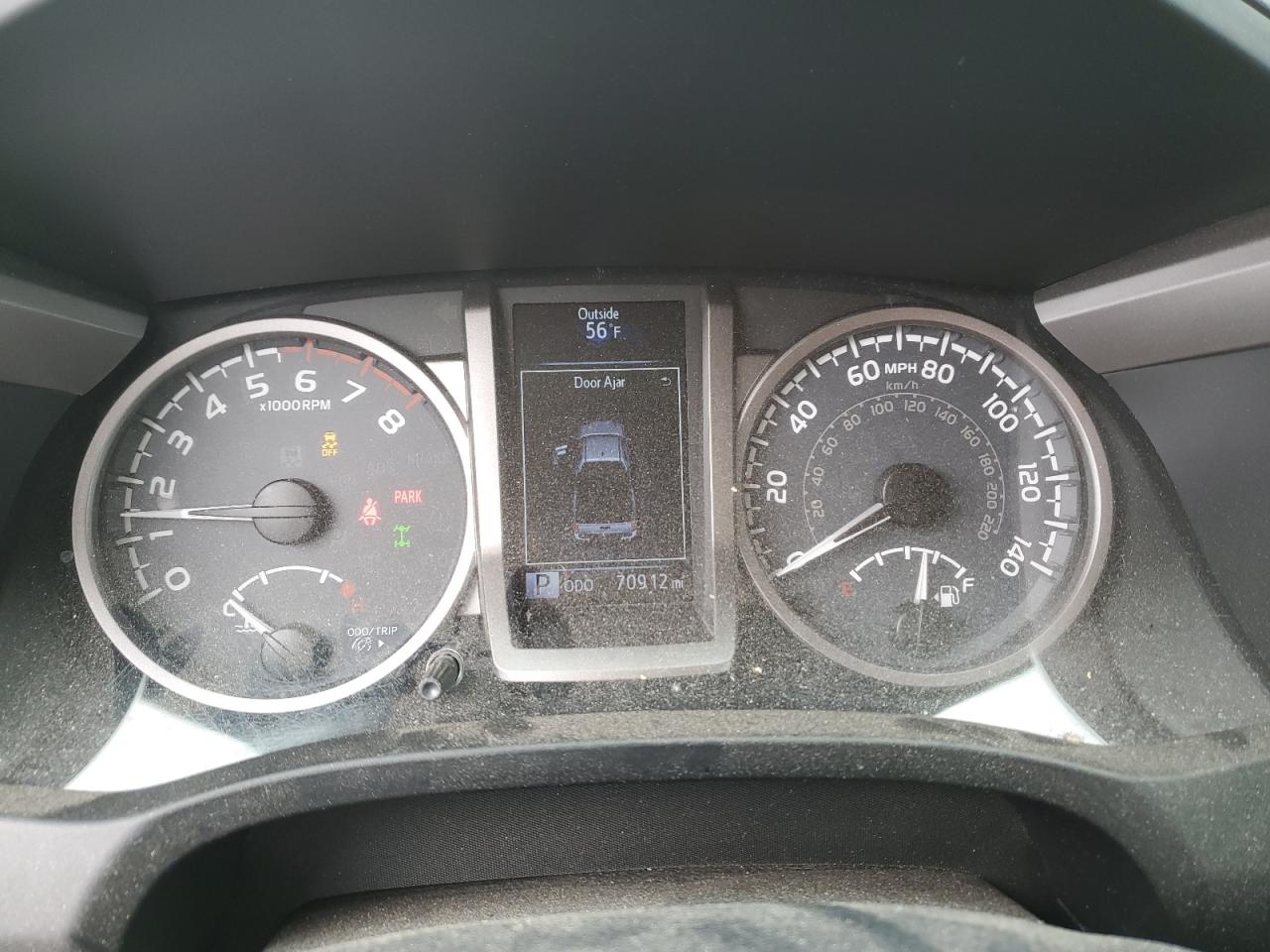 2017 Toyota Tacoma VIN 5TFSX5EN5HX056573 Copart auction photo, front end damage thumbnail 9