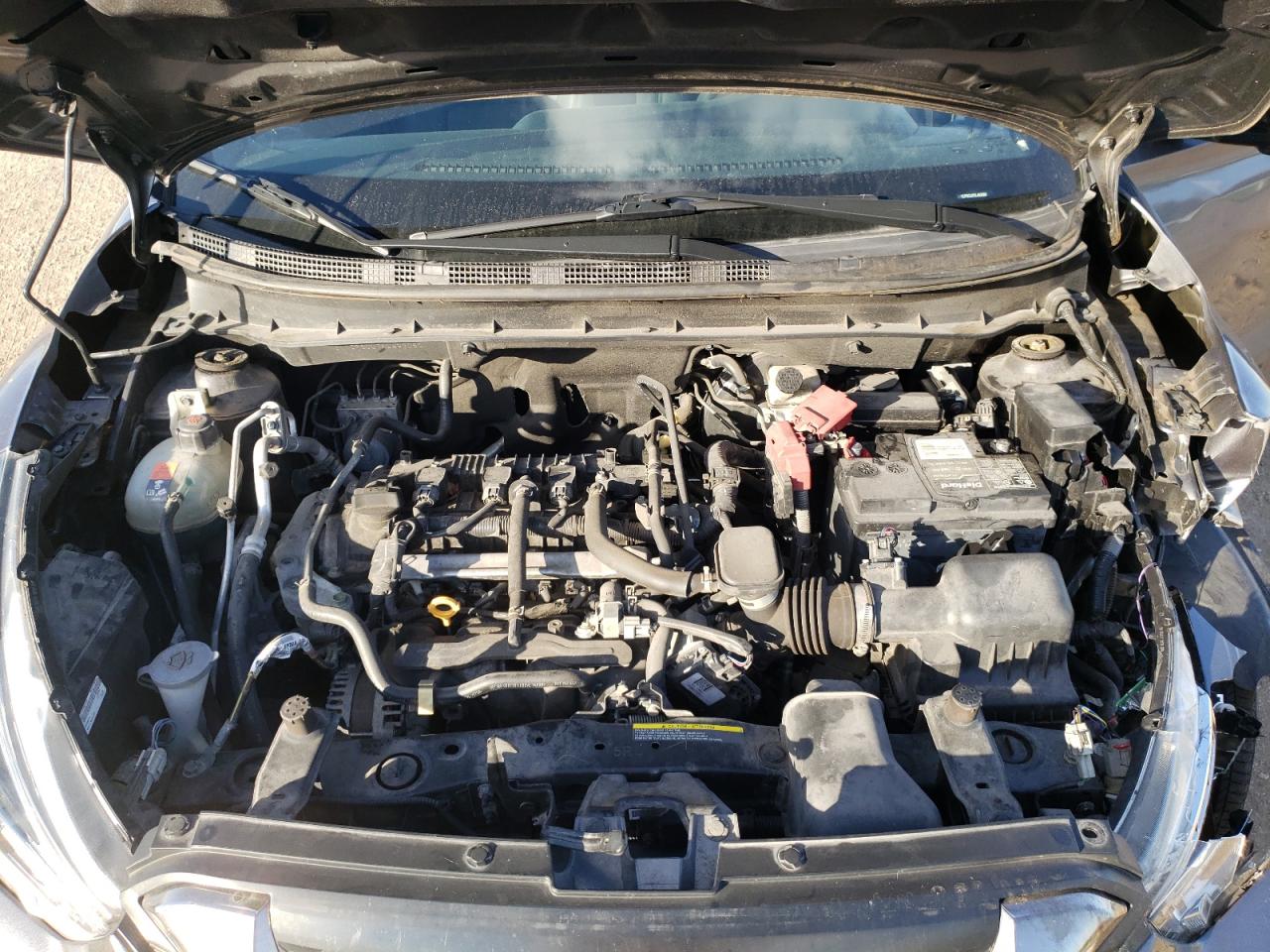 2019 Nissan Kicks VIN 3N1CP5CU7KL493060 Copart auction photo, front end / side damage thumbnail 12