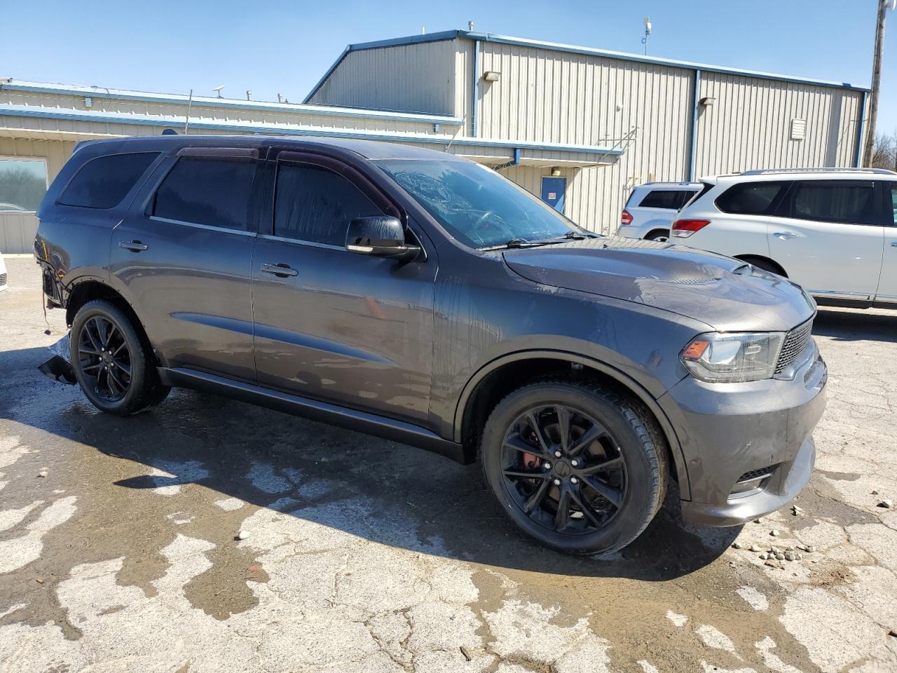 2018 Dodge Durango VIN 1C4SDHCT9JC451574 Copart auction photo, rear end / all over damage thumbnail 4