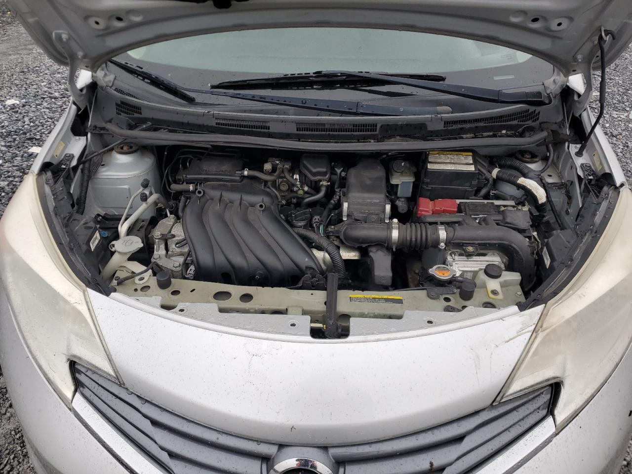 2014 Nissan Versa VIN 3N1CE2CP2EL385836 Copart auction photo, side / front end damage thumbnail 13