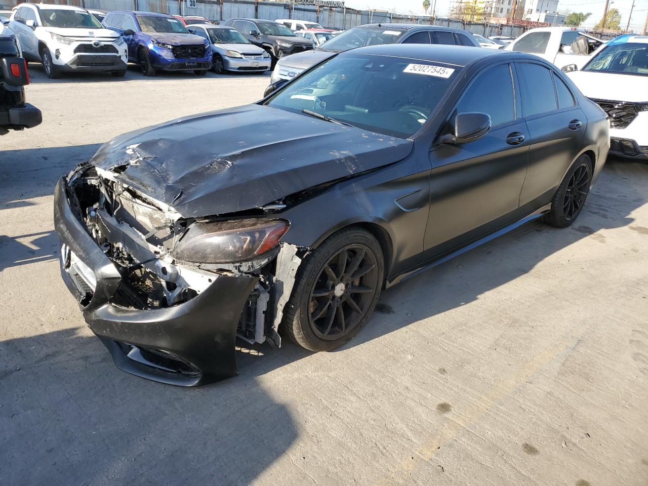 2017 Mercedes-Benz C-klasse VIN 55SWF8GB9HU205956
