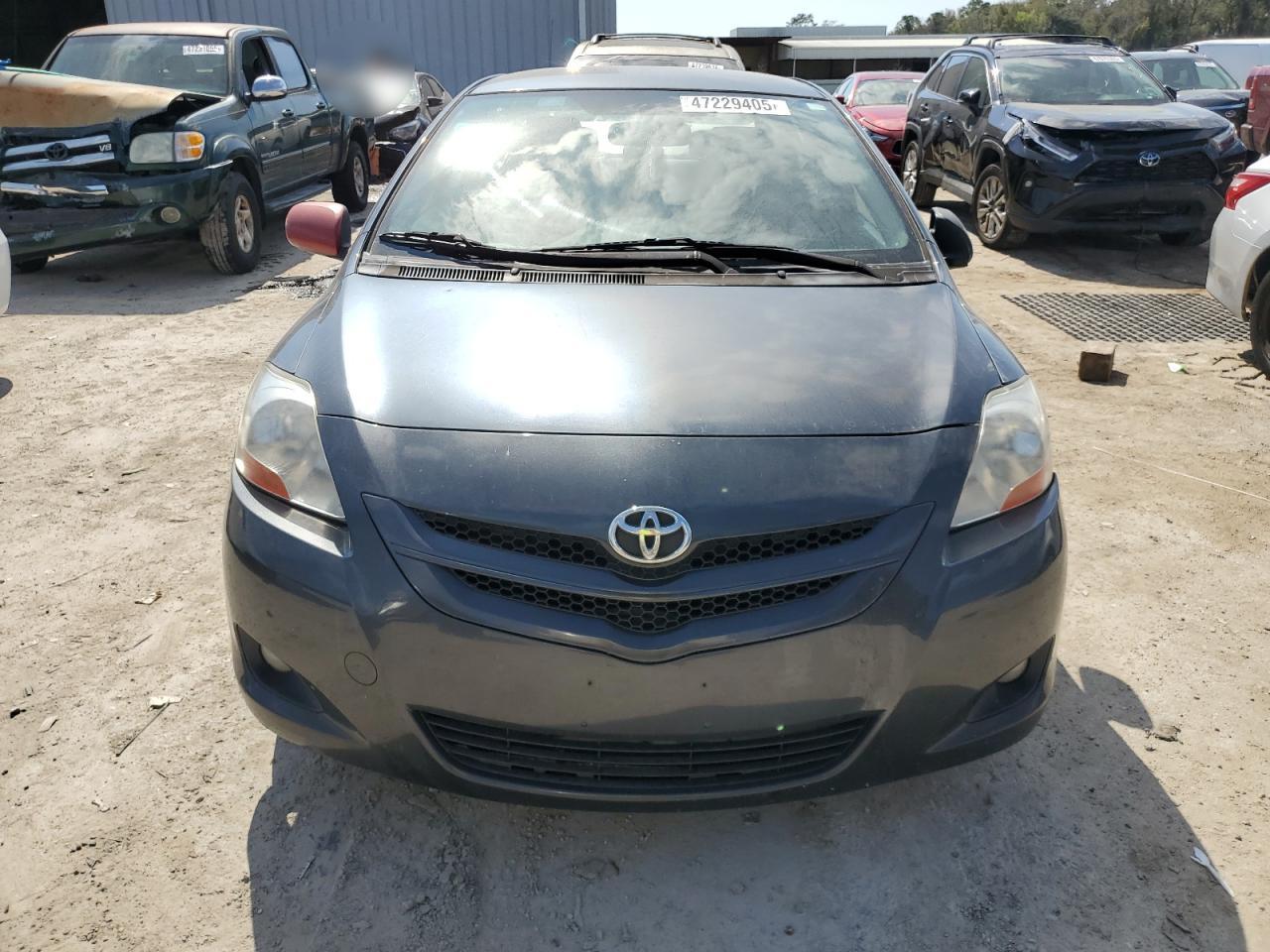 2007 Toyota Yaris VIN JTDBT923071168348 Copart auction photo, front end damage thumbnail 5